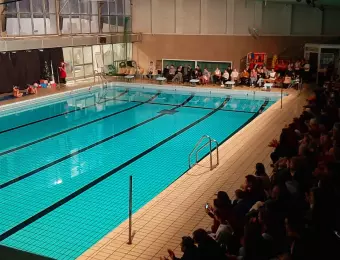 Démonstration de Noel section natation artistique, 243 spectateurs