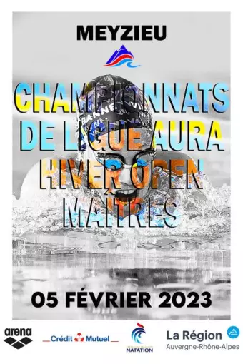 Championnats Ligue Hiver Open Maitres - 25 m le 5 Février 2023 à MEYZIEU