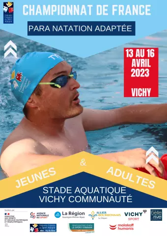 Championnats de France Para natation adapté à VICHY